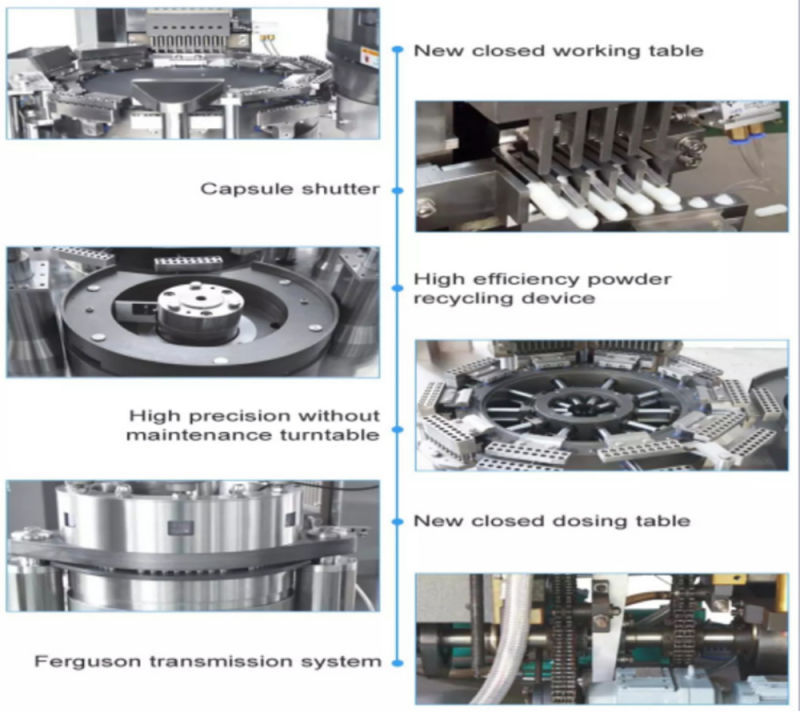 Njp-1200c Automatic Capsule Filling Machine