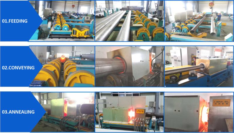 20% Less Consumption Black Annealing Pipe Induction Heat Treating Equipment