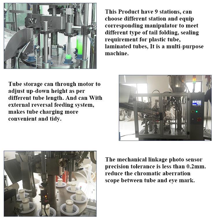 High Performance Automatic Tube Filling Sealing Machine Price (CE certificate)