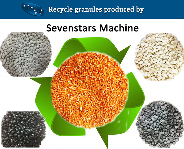 Waste Plastic Pet Bottle Pelletizing Machine for Sale