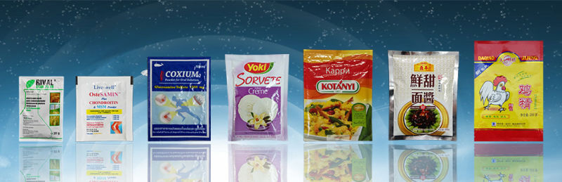 Sauce Sachet Package Packaging Packing Machine with Filling & Sealing