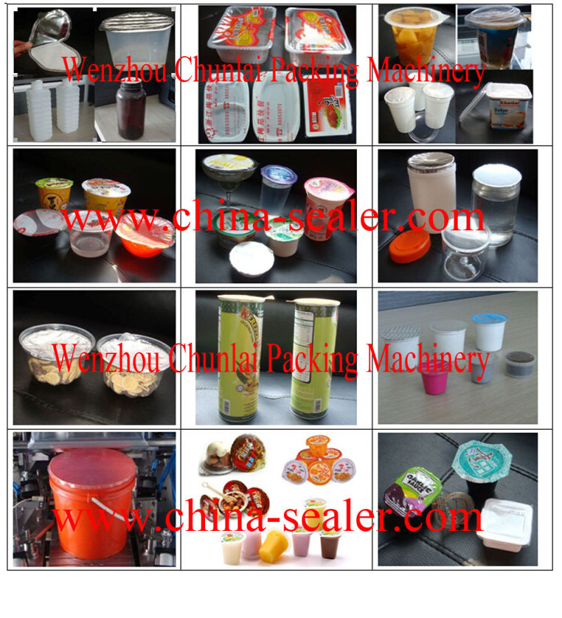 Vertical Pneumatic Tray Sealing Machine