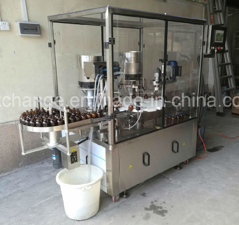 Monoblock Vial Bottle Liquid Filling Stoppering Capping Machine