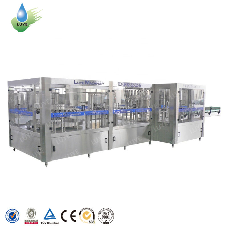 3-in-1 Monoblock Bottle Filling Machine / Water Bottling Machine 5000bph