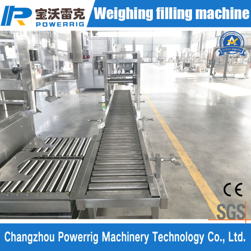 Semi Automatic Weighing Engine Oil Filling Capping Machine