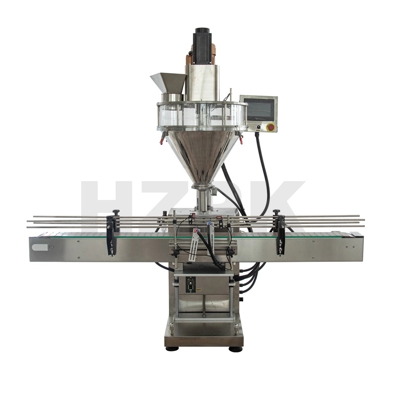 Hzpk Automatic Milk Powder Bottle Filling Machine