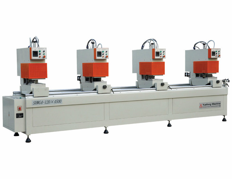 UPVC Window Making Machine Double Side Seamless Welding Machine