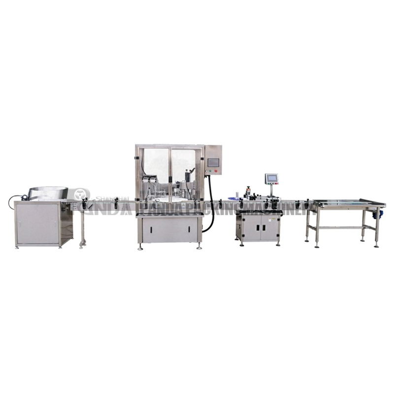 High Performance Automatic Small Glue Bottle Filling Machine