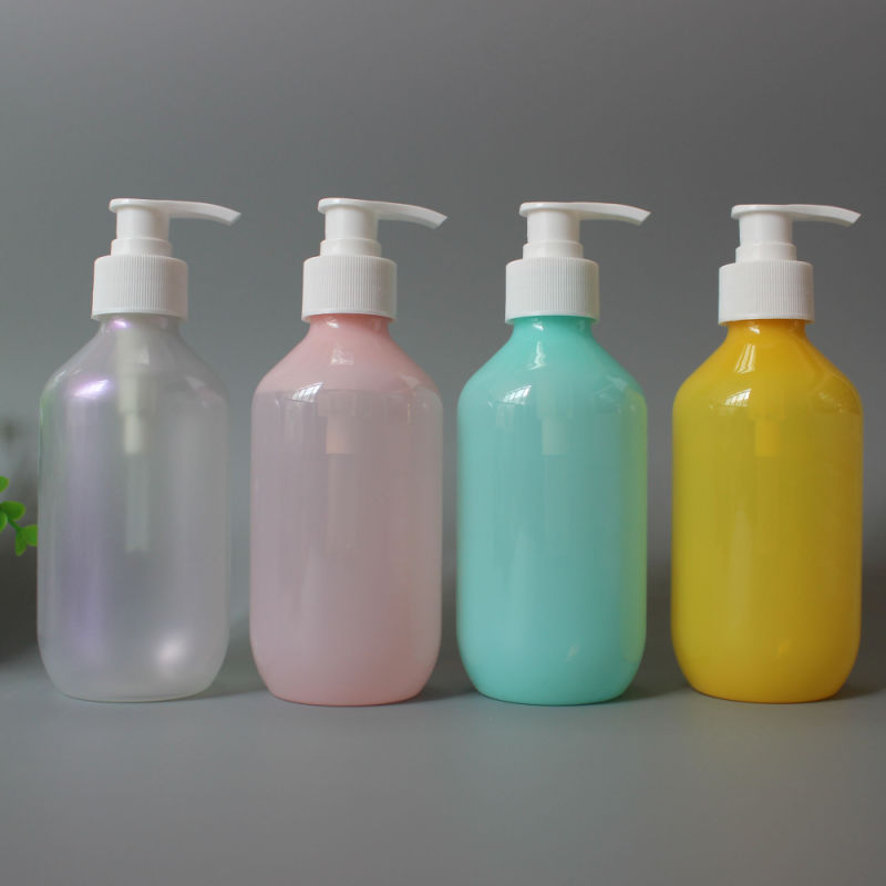 Empty 500 Ml Shampoo Bottles Plastic Lotion Pump Bottles