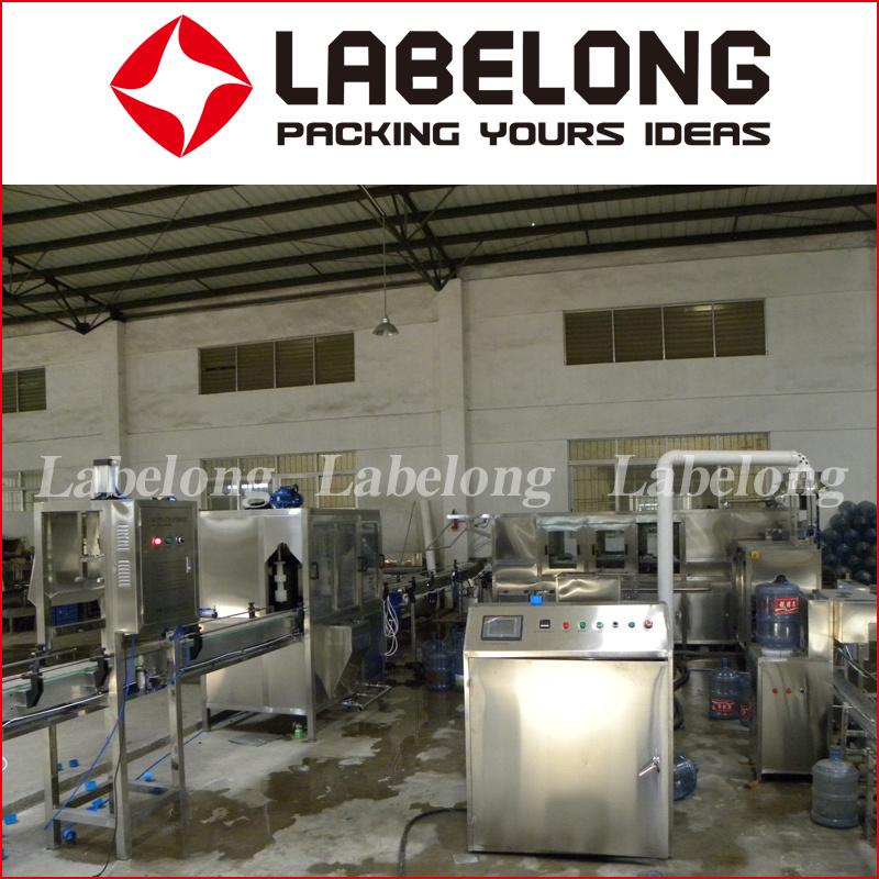 20L Barrel Bottle Rinsing Filling Capping Machine