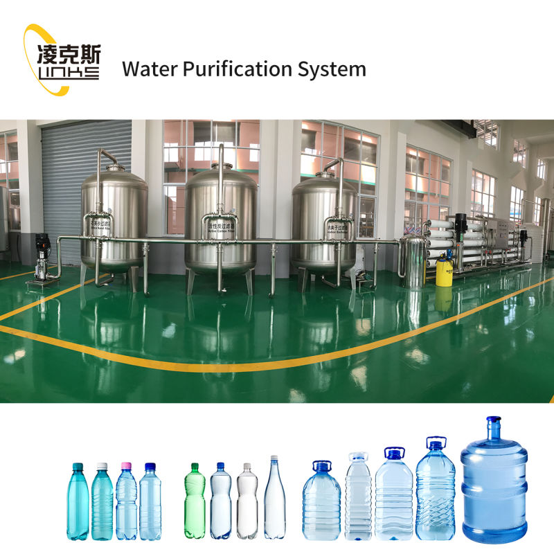 Top Quality Automatic Bottle Filling Machine with Capping Sealing Labeling Packaging Line