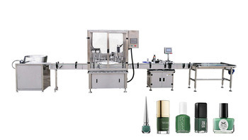 High Stable Auto Nail Polish Filling Vacuum Sealing Machine