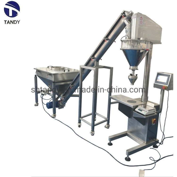 Semiautomatic Dextrose Screw Auger Filling Machine/Packing Filler