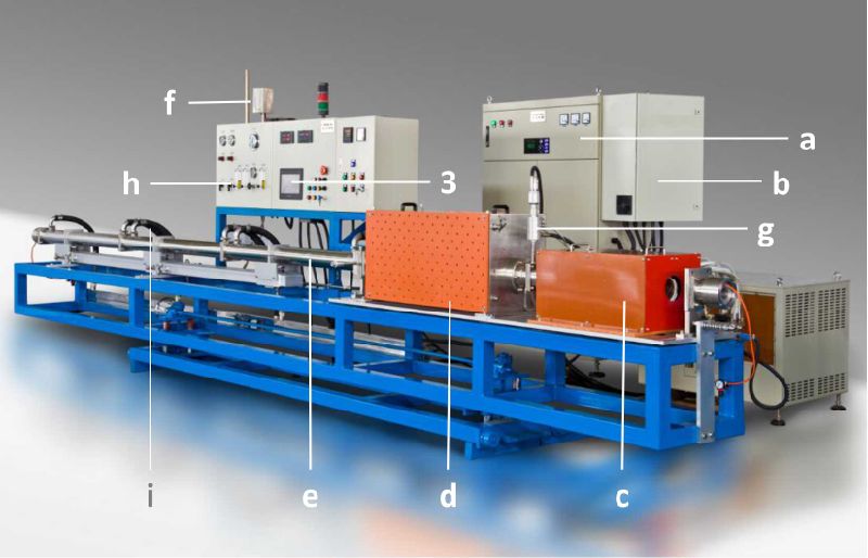 Heat Preservation Straight Steel Tube Induction Heating Equipment