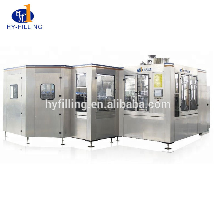 Complete Automatic 12000bph Water Production Line Bottle Filling and Packing Machine for Small Scale