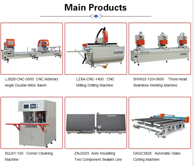 Two Side UPVC Window Corner Welding Machine