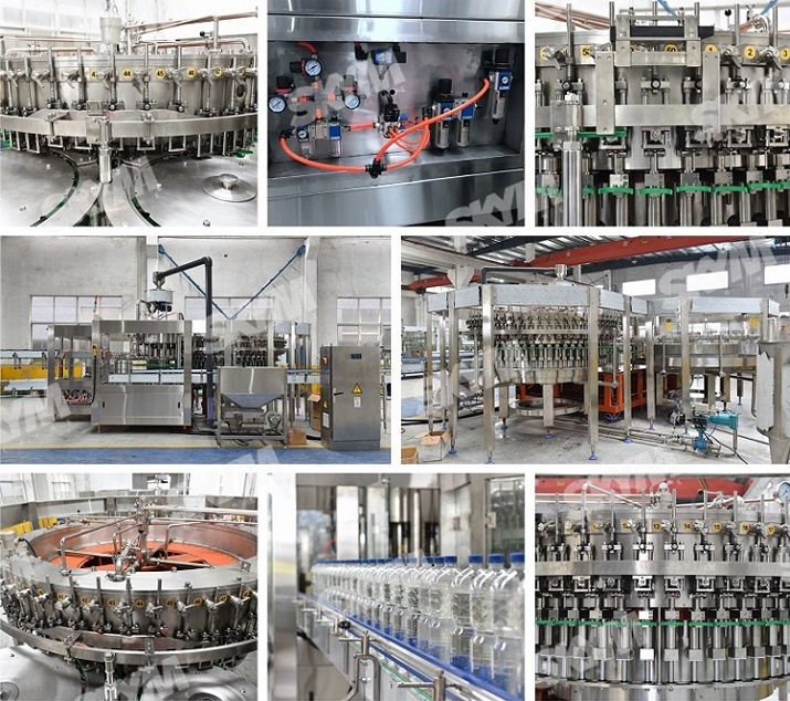 Automatic Pet Bottle Pure Water Filling Packing Machine