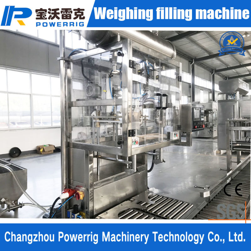 Semi Automatic Weighing Engine Oil Filling Capping Machine