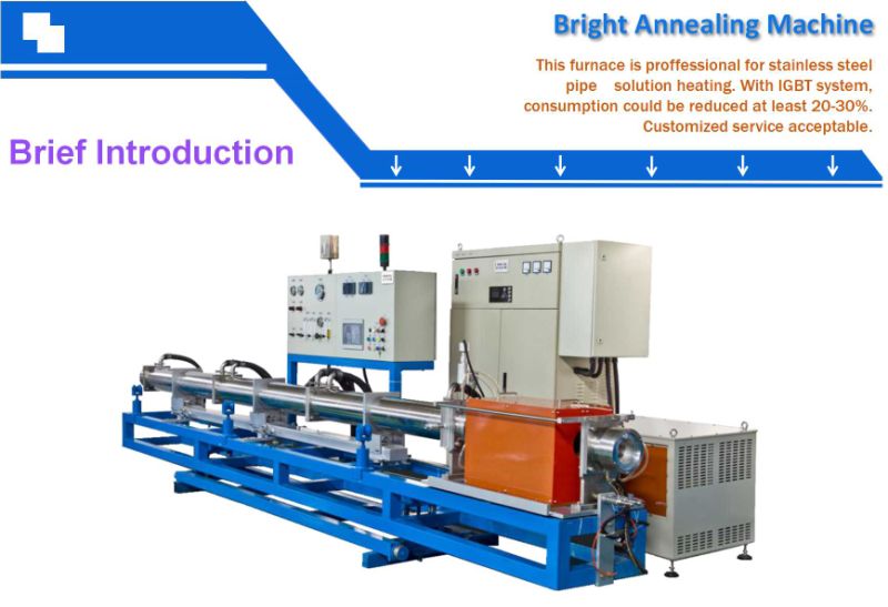 Environment Friendly Bright Annealing Machine Induction Heat Treating Furnace