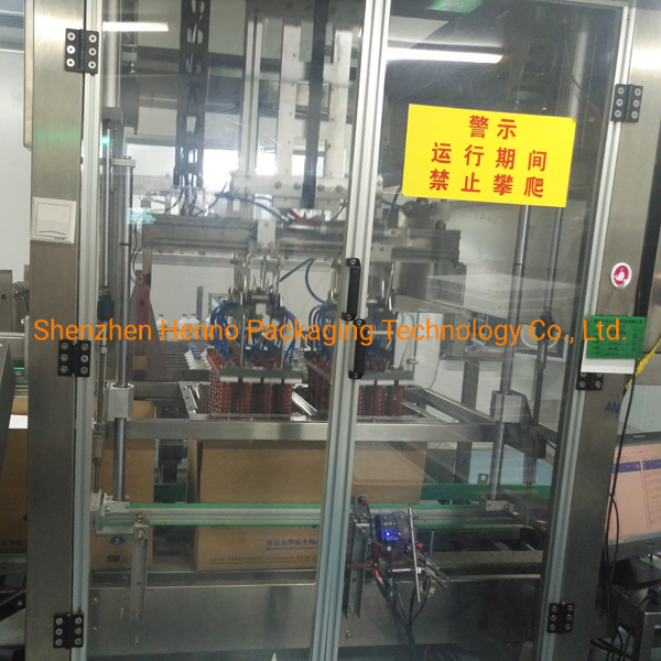 Shenzhen Hennopack Packaging Machines Servo Type Top Load Pick and Placer Packer Packaging Machine