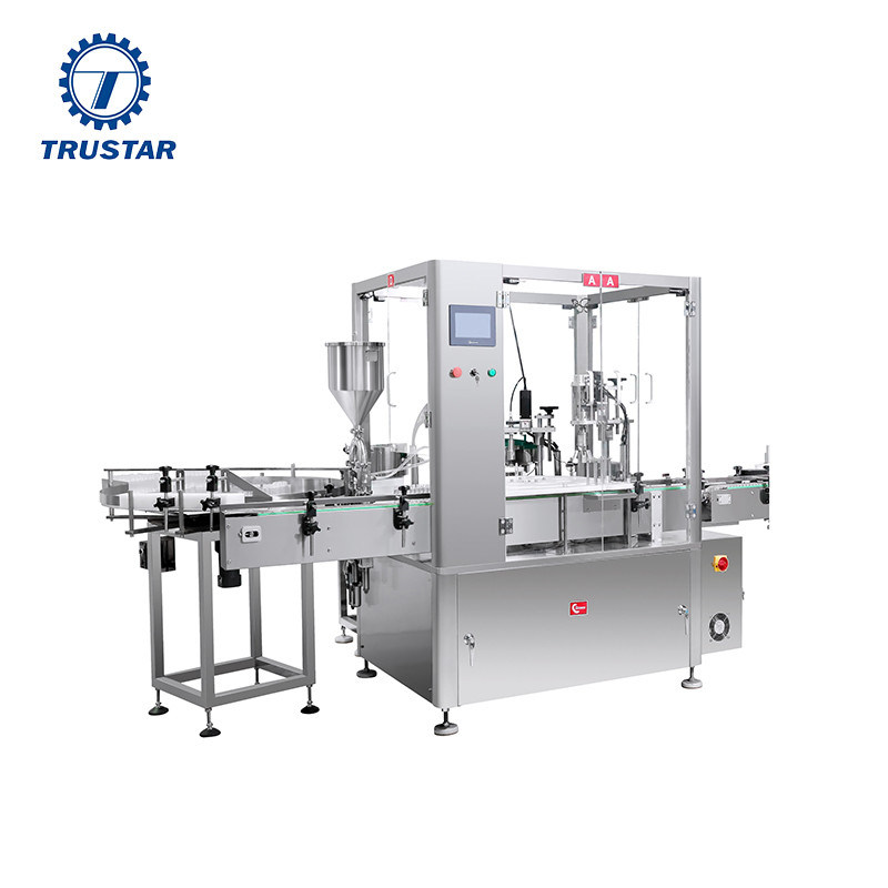 Automatic Bottling Machine 10ml 30ml 50ml 100ml Glass Dropper Essential Oil Fine Mist Spray Bottle Filling Machine