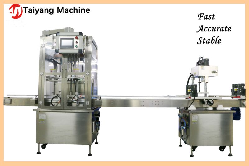 Full Automatic Essential Oil Bottle Filling Machine with Six Heads