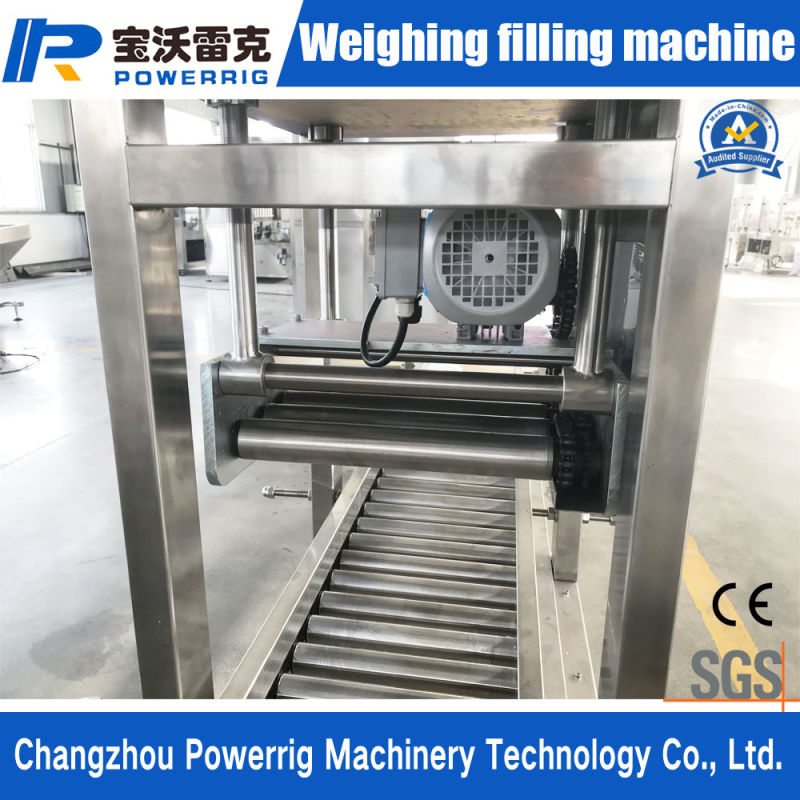 Semi Automatic Weighing Engine Oil Filling Capping Machine