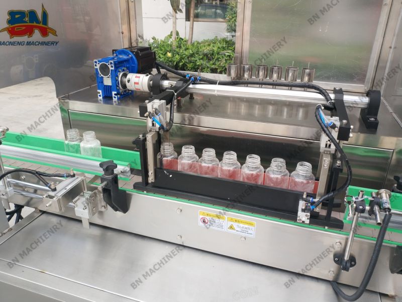 Powder Bottling Machine with Bottle Washing Filling Sealing Capping Labeling Line