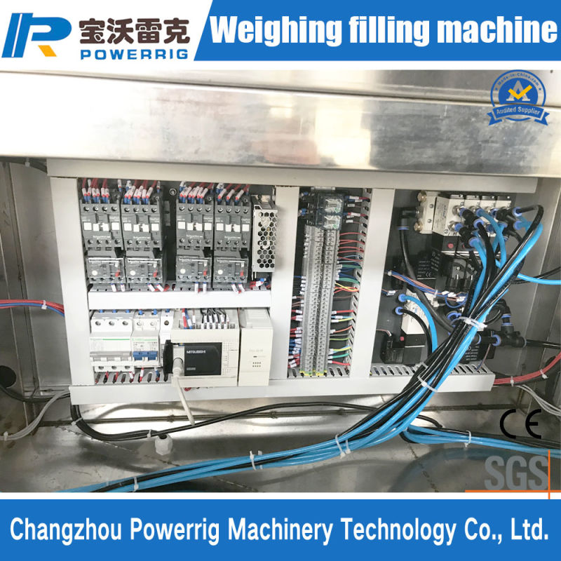 Semi Automatic Weighing Engine Oil Filling Capping Machine