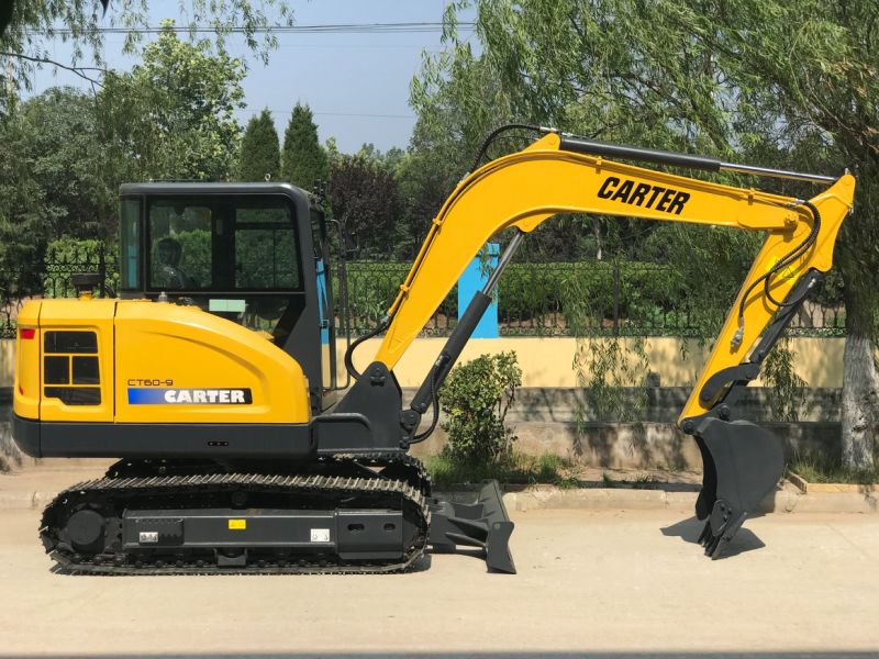 Carter New 6ton Small Hydraulic Excavators Machinery for Hot Sale