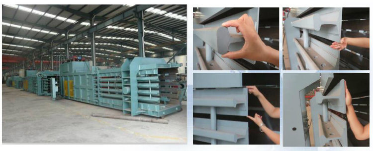 Hydraulic automatic waste srcap baler machine/press machine for PET bottles/waste paper/aluminum cans/plastic