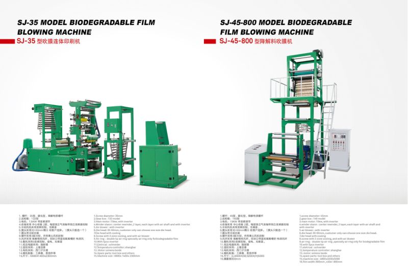 Extruder Film Machine Blown Film Machine Used for Industrial Film