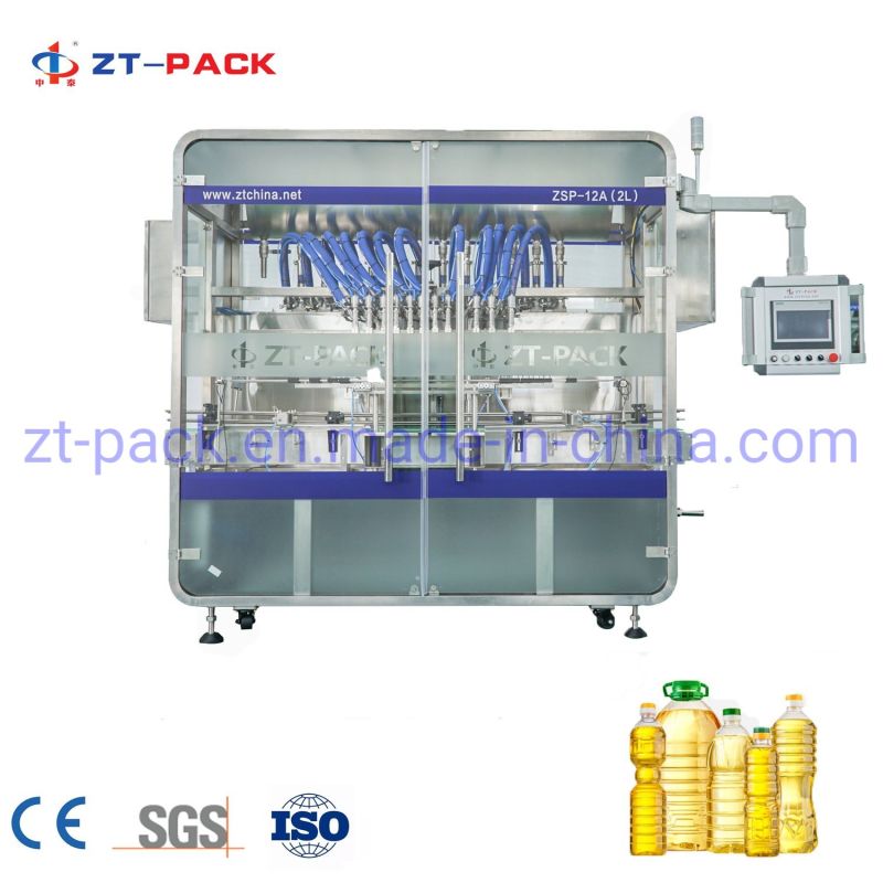 Automatic Edible Oil Cooking Oil Filling Bottling Packing Machine