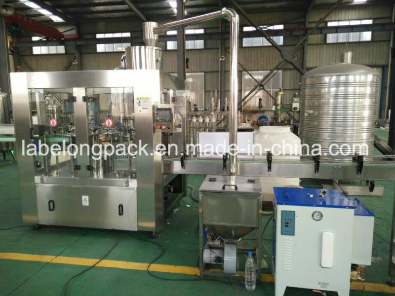 Complete 18000bph Mineral Water Production Filling Packing Machine/Plant/Linear Filling Machinery