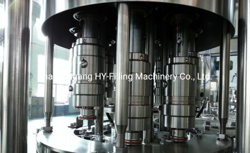 Hy-Filling New Condition Carbonated Drinks Bottle Filler Capper Machine