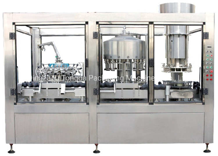 Automatic Filling and Corking Machine Washing Filling Capping Machine