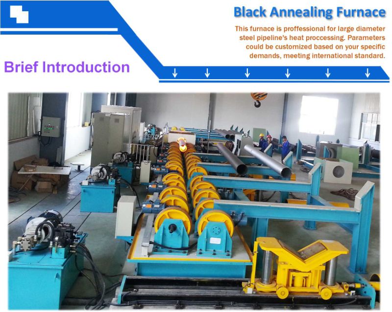 20% Less Consumption Black Annealing Pipe Induction Heat Treating Equipment