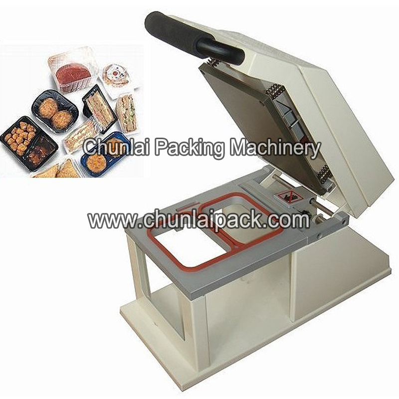 Manual Heat Seal Tray Fast Food Sealing Machine