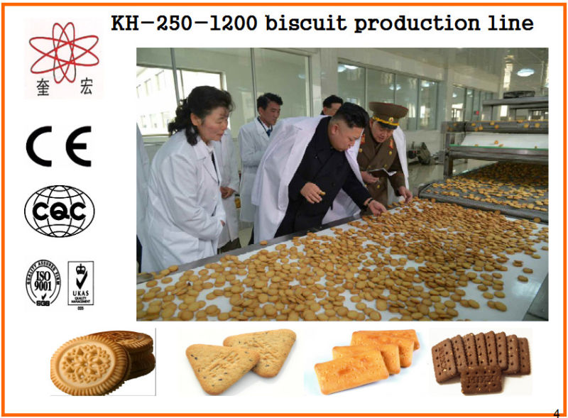 Kh-600 Jam Filled Biscuit Making Machine Manufacturer