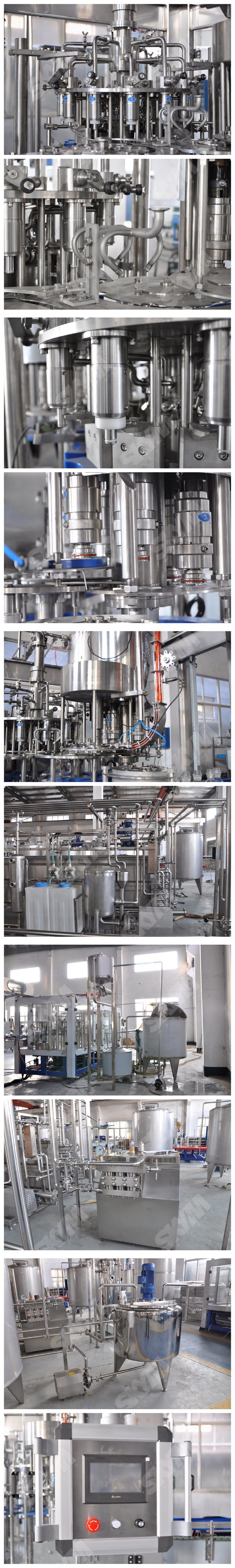 Automatic Carbonated Juice Filling Machine Filling Line