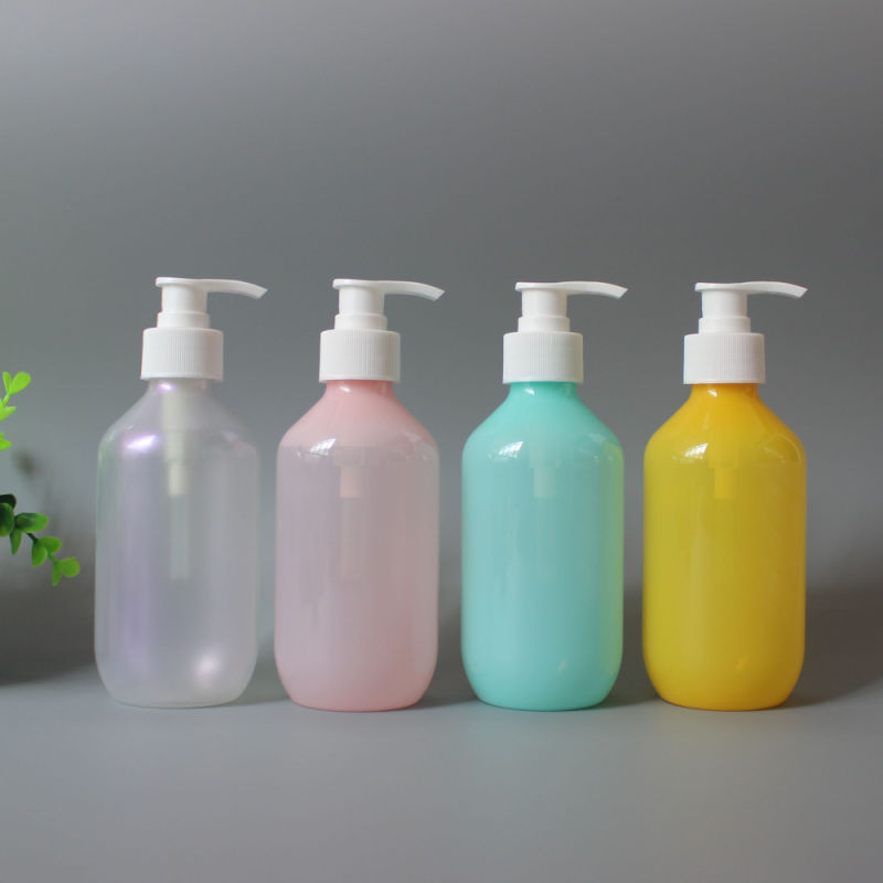 Empty 500 Ml Shampoo Bottles Plastic Lotion Pump Bottles