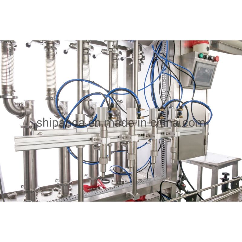 Automatic Liquid Glass Bottle Wine/Liquor/Alcohol/Spirit/Drink/Beverage Filling Bottling Machine