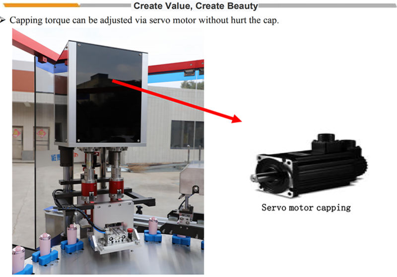 Automatic Body Gel Rotatory Multi-Function Bottle Filling and Capping Production Equipment