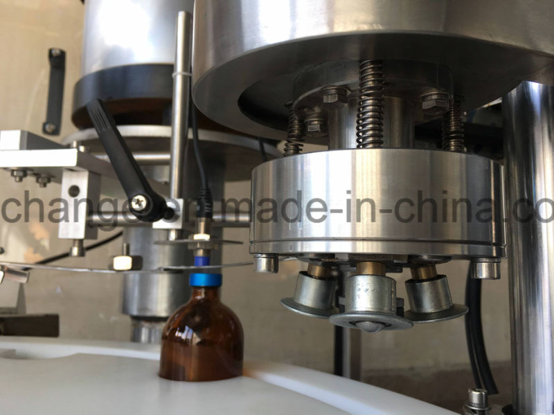 Monoblock Vial Bottle Liquid Filling Stoppering Capping Machine