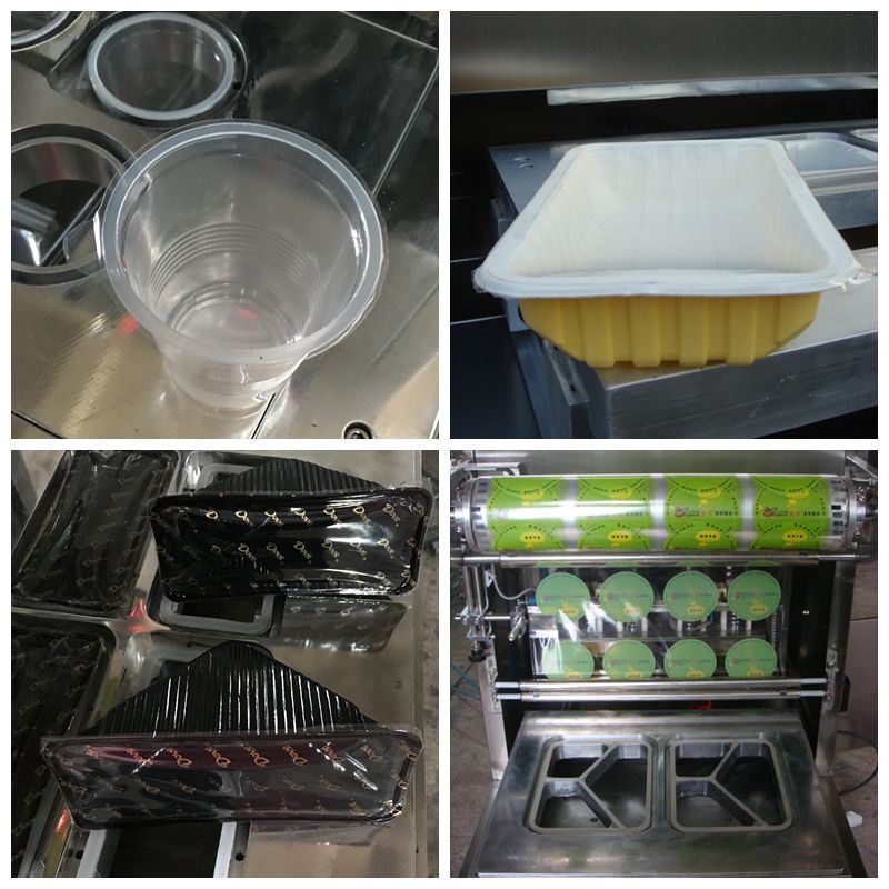 as-2 Sandwich Food Tray Heat Sealing Machine