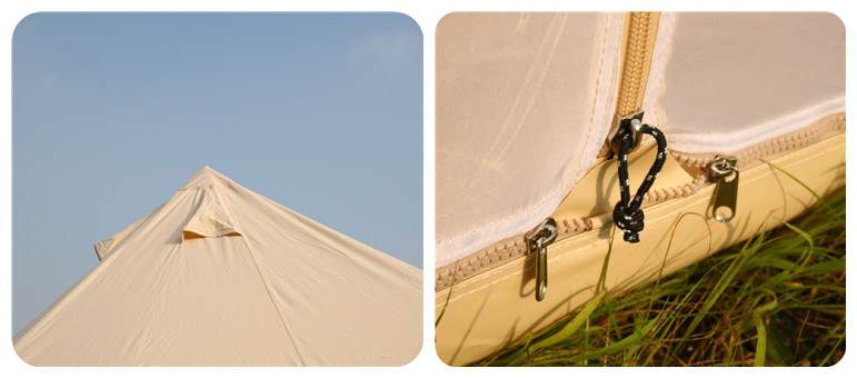 Solar Power Canvas Herder Tent for Sale