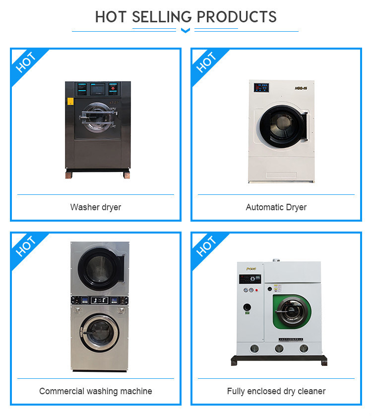 Double Filter Oil Dry Cleaning Machine 8kg Dry Washing Machine