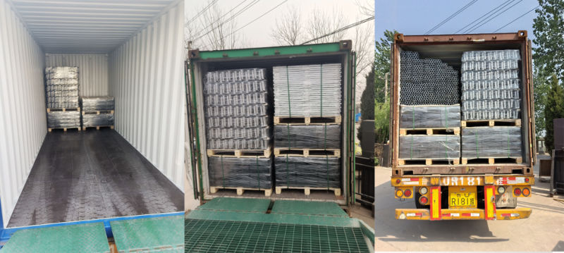 Permanent Fall Protection Parapet Railings with Z Type Plate
