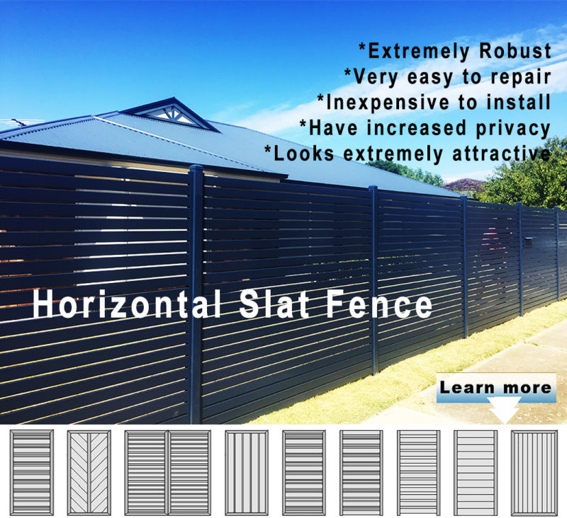 Factory Manufacture Home Aluminum Slat Parapet /Metal Slat Parapet /Factory Iron Slat Parapet, Security Slat Parapet