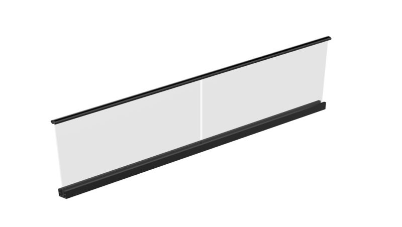 Factory Manufacture Garden Balcony Glass Parapet / Home Pool Glass Parapet / Frameless Glass Parapet, Security Glass Parapet